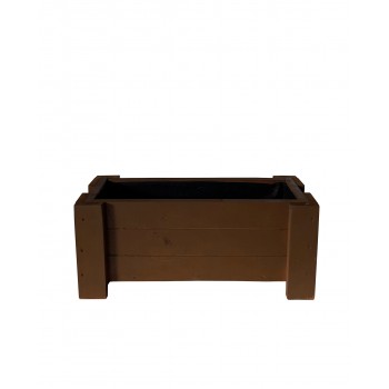 Donica drewniana LAVAL brąz z wkładem