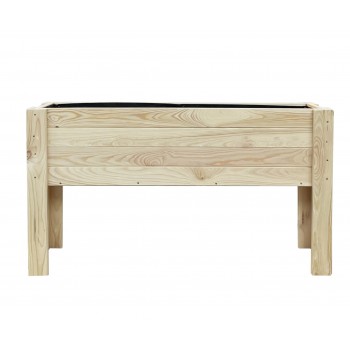 Donica drewniana wysoka kwietnik FORET z wkładem 76cm TORO