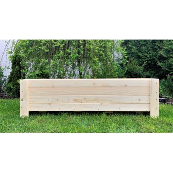 Donica drewniana LAVERNA z wkładem 76cm TORO